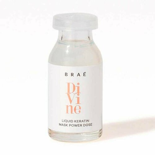 Глубоко увлажняющая жидкая кератиновая маска для волос 13 мл BRAE Divine Liquid Keratin Hair Mask 13 мл кондиционеры для волос visage color hair fashion маска кератиновая для волос hair mask keratin