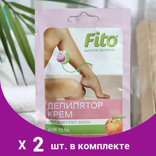 Крем-депилятор Fitoкосметик с персиковым маслом, 50 мл (2 шт)