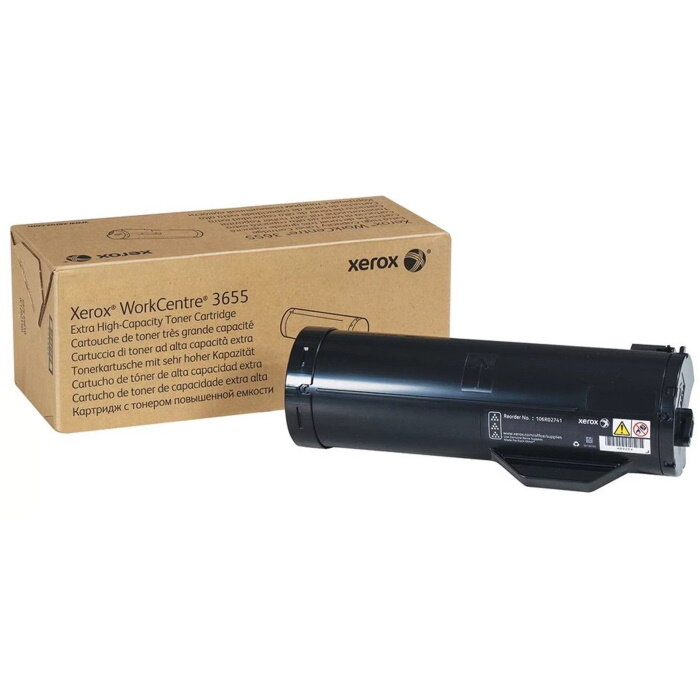 Оригинальный тонер-картридж Xerox (106R02737) для WorkCentre 3655 (6100 стр.)