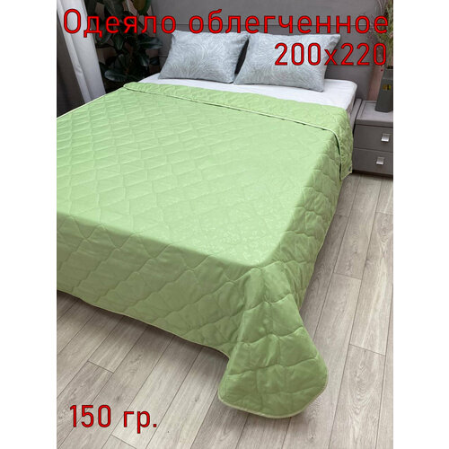 Одеяло облегченное Лебяжий пух микрофибра евро мини 1267₽