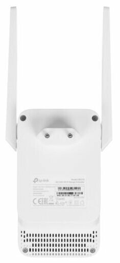 TP-Link RE315 Усилитель Wi-Fi сигнала AC1200, до 300 Мбит/с на 2,4 ГГц + до 867 Мбит/с на 5 ГГц, 2 внешние антенны — фото 1