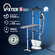 Напольный отпариватель Vixter GSV-6100 доска и плечики, двухступе...