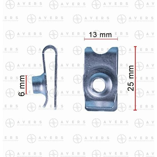 Гайка закладная Avers 089136065A 59₽