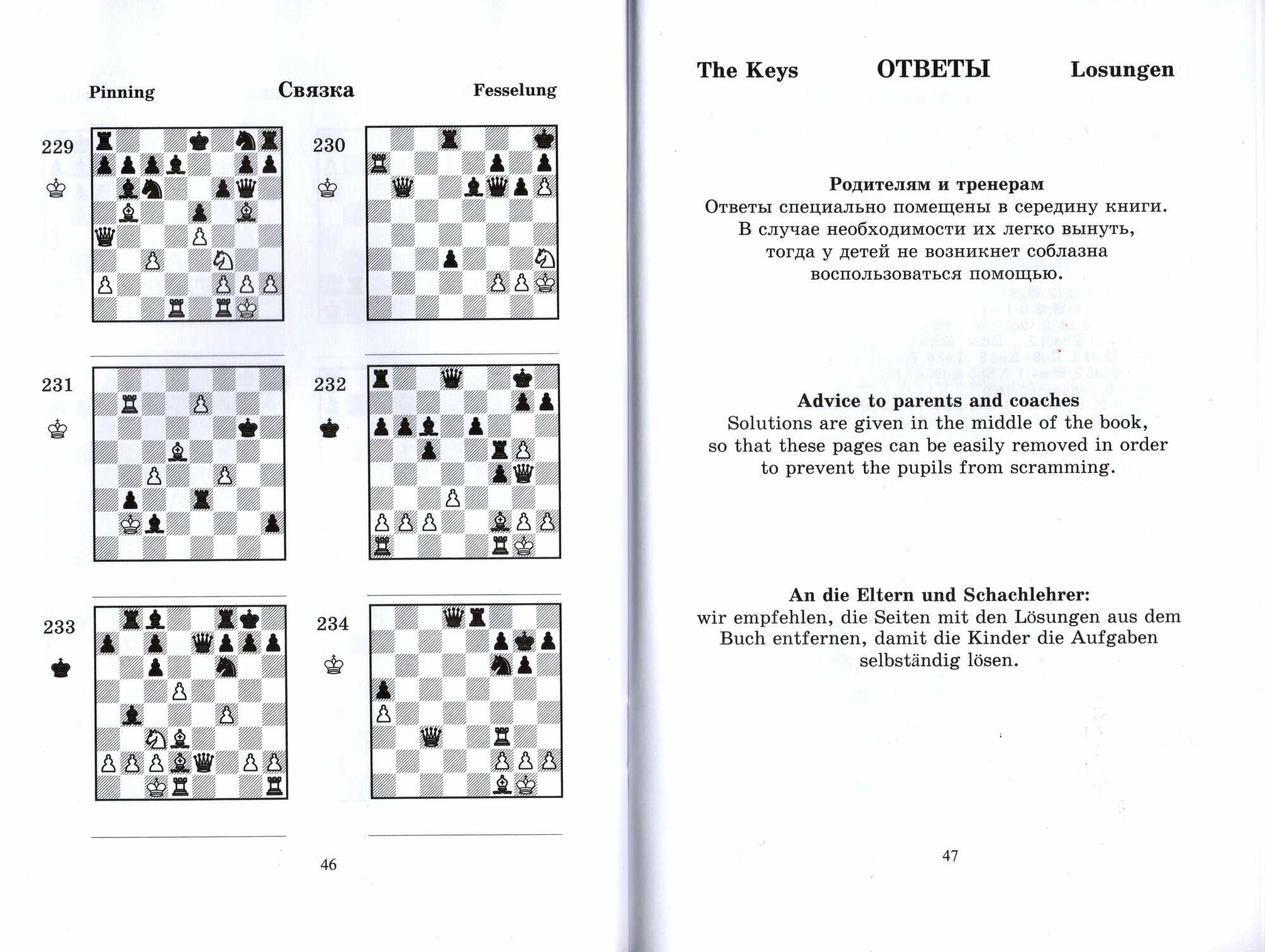 2000 шахматных задач. Решебник 1-2 разряд. Часть 1 — фото 1