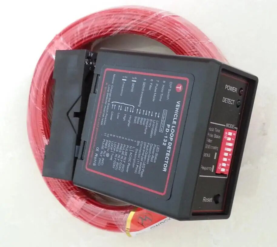 Индуктивный датчик обнаружения петли BADODOSECURITY PD132 220V AC