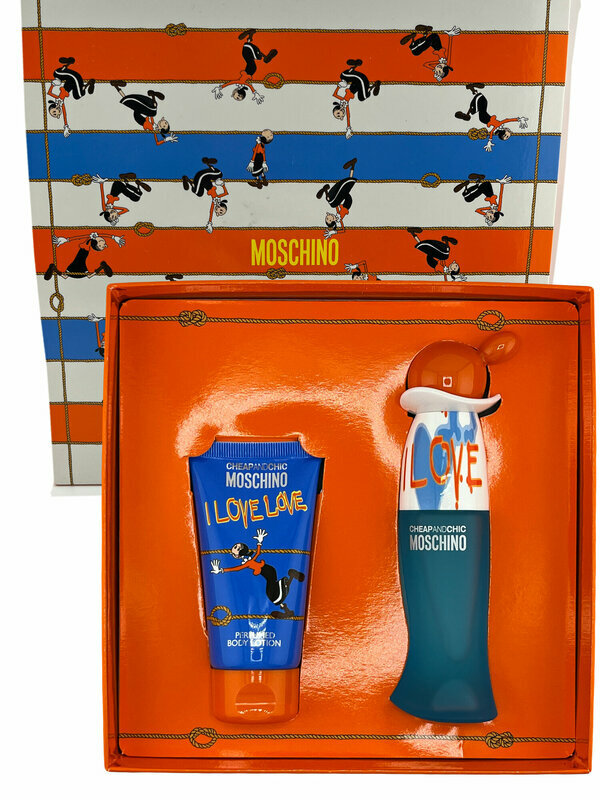 Набор Женский Moschino Cheap and Chic I Love Love т/в 30мл, л/т