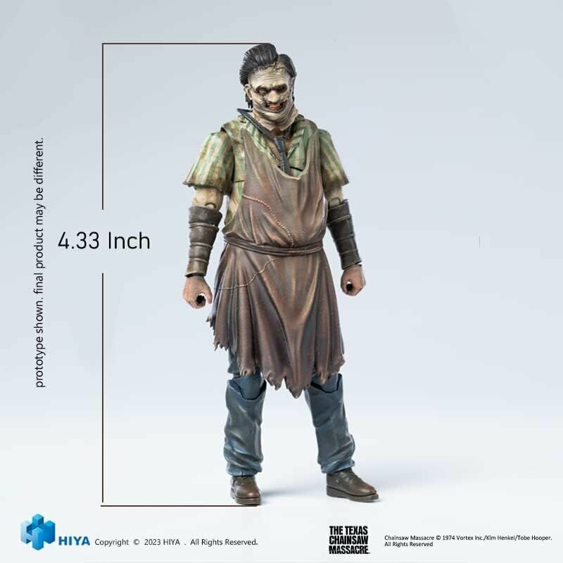 Фигурка Кожаное Лицо Техасская резня бензопилой Texas Chainsaw Massacre Leatherface 11 см Hiya Toys