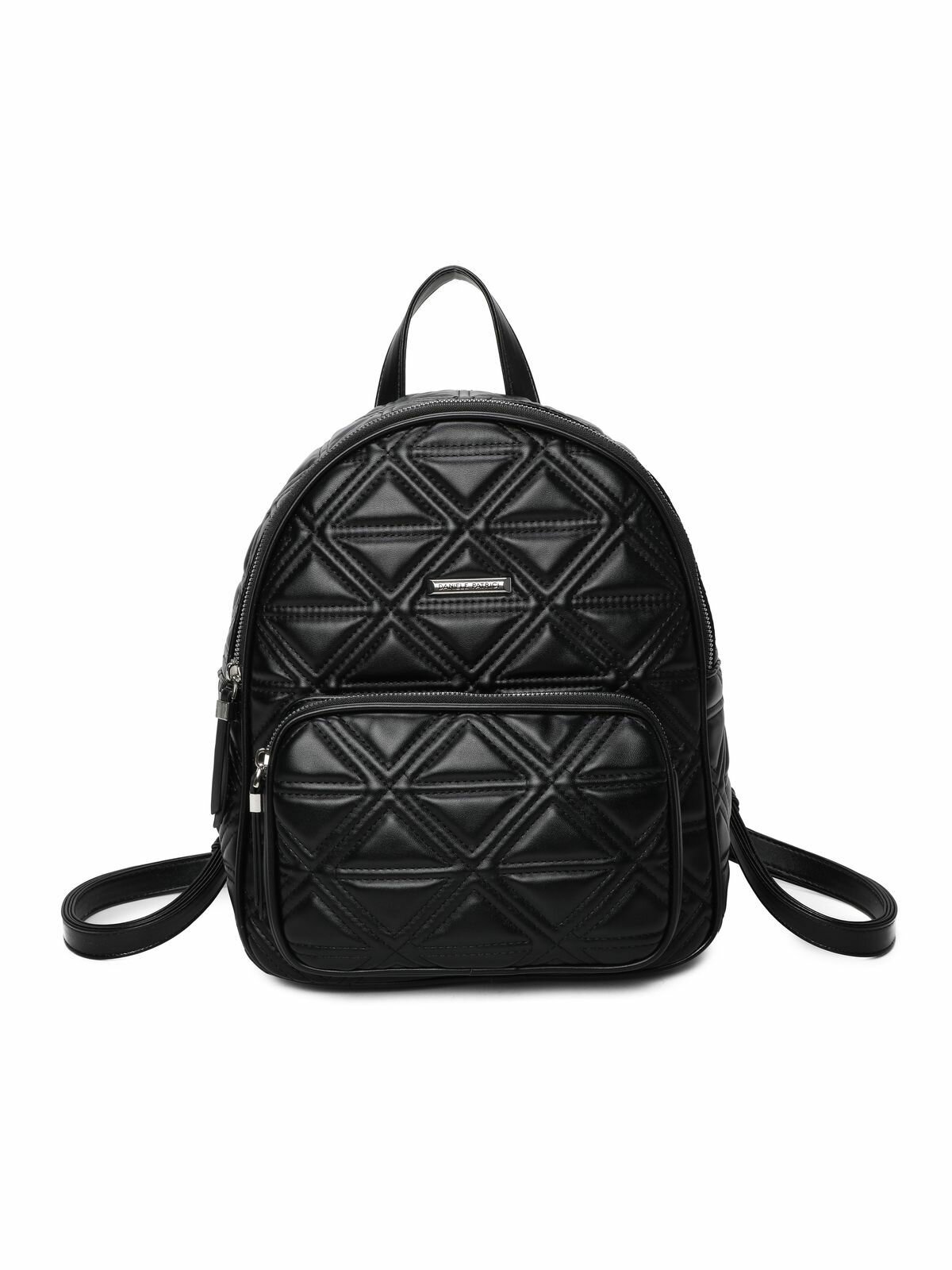 Сумка-рюкзак Daniele Patrici, фактура матовая, черный — фото 1