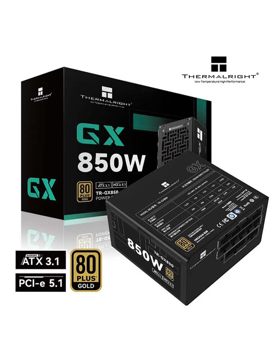 Блок питания компьютера TR-GX850 BLACK 850W
