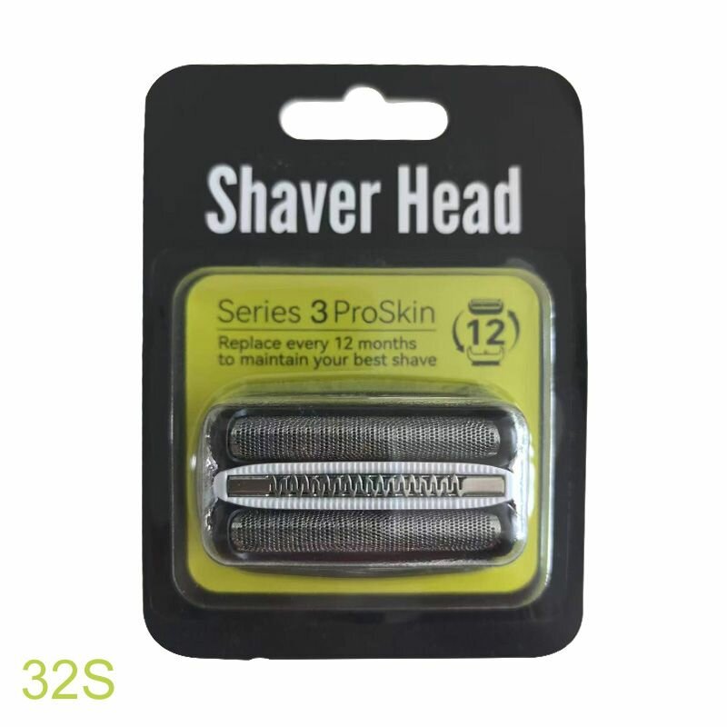 OEM подходит для бритвенных головок Braun 3 серии Silver 32S