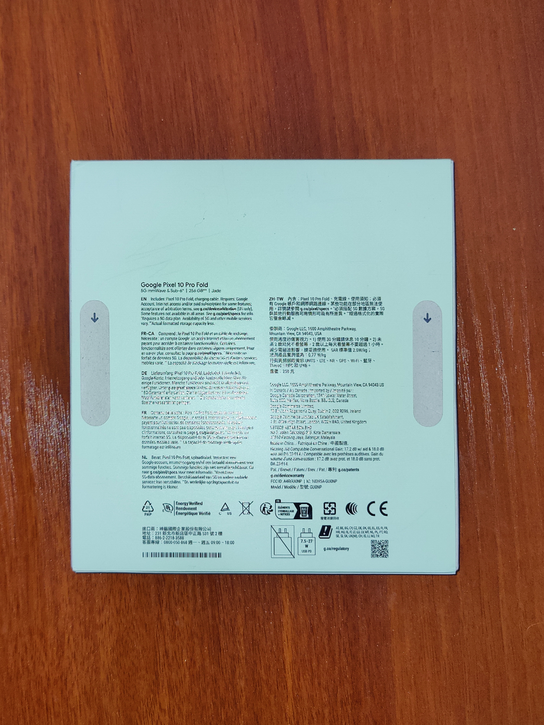 Google Pixel 10 Pro Fold, Nano SIM + eSIM – складной флагман — фото 1