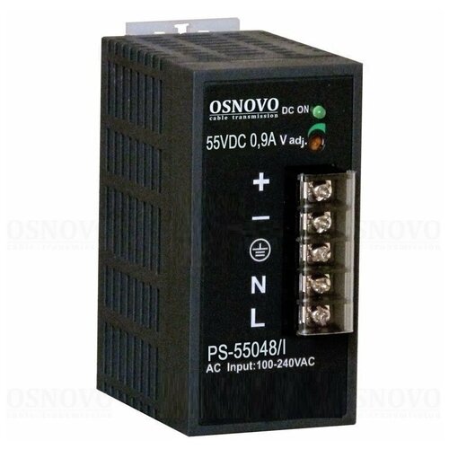 OSNOVO PS-55048/I блок питания 55 В, выходной ток 0.9А на DIN-рейку