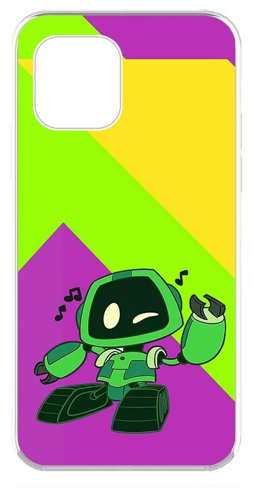 Чехол-накладка / чехол для телефона / Krutoff Clear Case Хаги Ваги - Буги-бот для iPhone 11 Pro