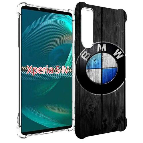 Чехол MyPads bmw бмв 5 мужской для Sony Xperia 5 IV (5-4) задняя-панель-накладка-бампер