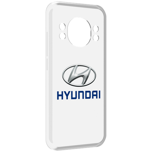 Чехол MyPads hyundai-4 мужской для Doogee S98 / S98 Pro задняя-панель-накладка-бампер чехол mypads skoda шкода 4 мужской для doogee s98 s98 pro задняя панель накладка бампер