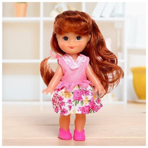фото Кукла классическая «крошка сью» в платье, 17 см, микс play smart