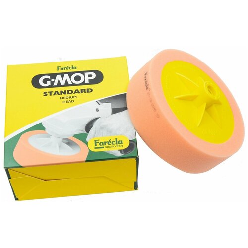 Farecla полировальный круг оранжевый, средней твердости, 150мм, резьба М14