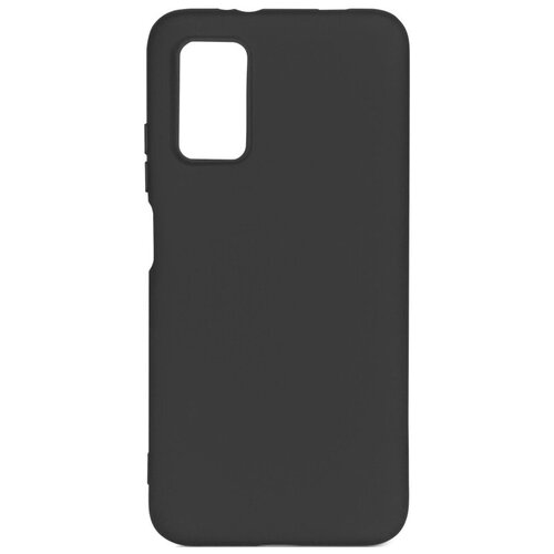 DF Чехол-накладка с микрофиброй для Xiaomi Redmi Note 9T (black)
