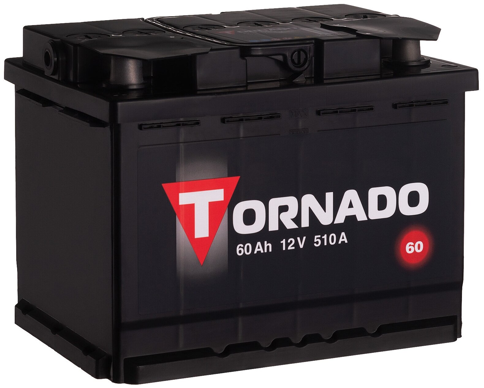 Автомобильный аккумулятор TORNADO 6CT-60 N (арт. 560107080)
