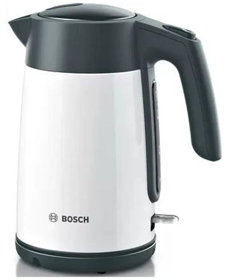 Bosch TWK 7L461 Чайник DesignLine белый/нерж.сталь