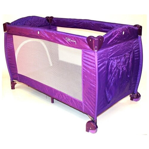 Кровать-манеж B1200 (пурпурный) Stiony