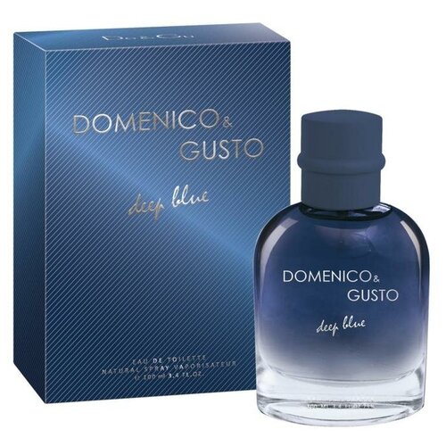 Туалетная вода мужская DomenicoGusto Deep Blue, 100 мл