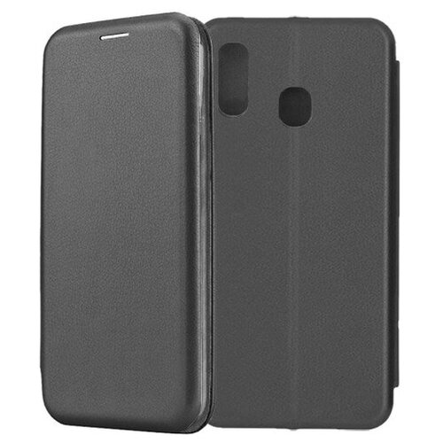 фото Чехол-книжка fashion case для samsung galaxy a40 a405 черный