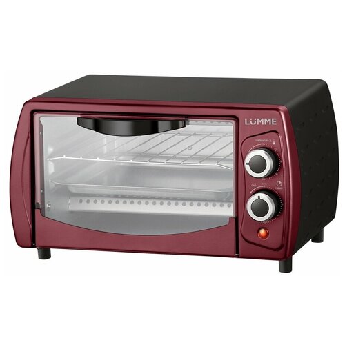 Мини-печь Lumme LU-1705 burgundy pomegranate 574900₽