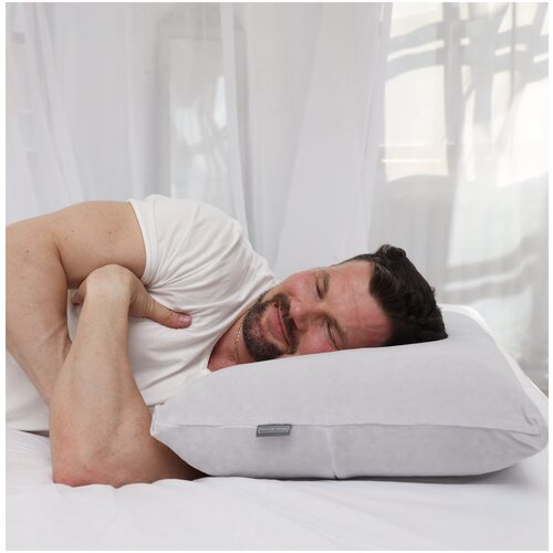 Подушка ортопедическая с наволочкой 65x42x13см Savour Home, Jouissance Velour cotton