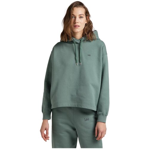 фото Толстовка lee loose hoodie женщины l53btxty l