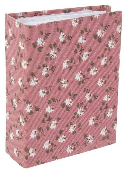 Фотоальбом на 100 фото 10х15 см "Ромашки" микс 16,5х12,5х5 см