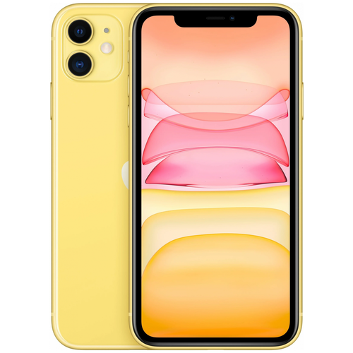 фото Смартфон apple iphone 11 128gb желтый, slimbox