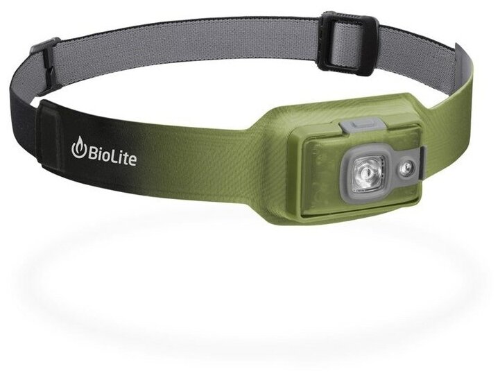 фото Налобный фонарь Biolite HeadLamp 200 / зелёный / коробка с подвесом