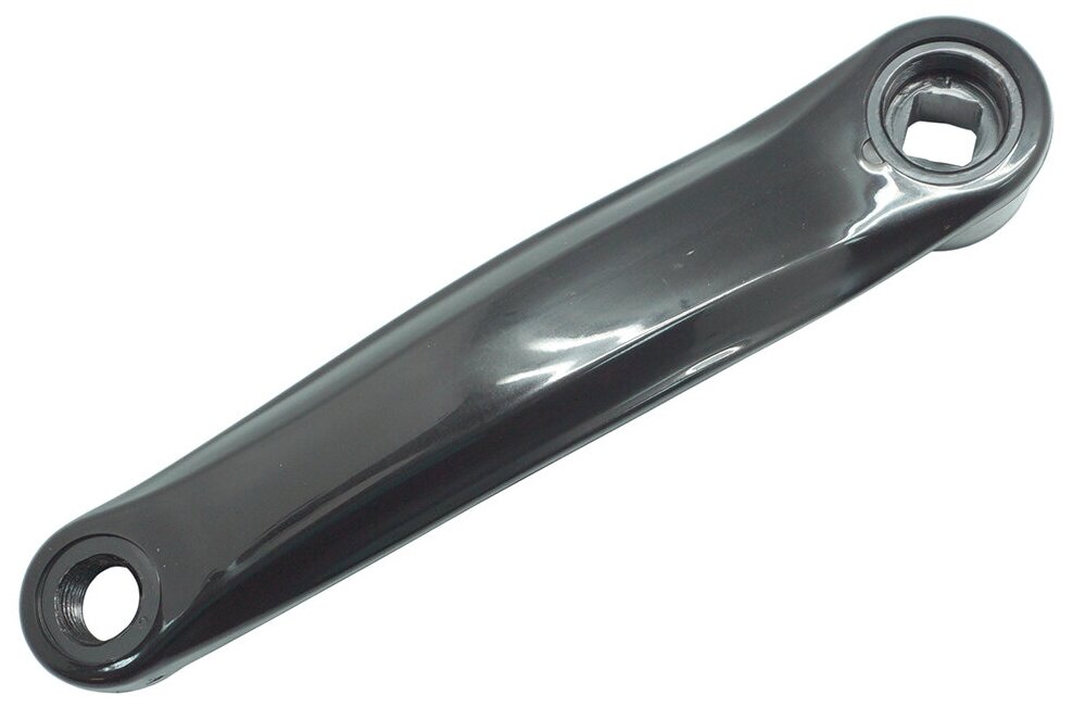 фото Шатун P03 левый 170мм под ромб чёрный арт. ZTB20725