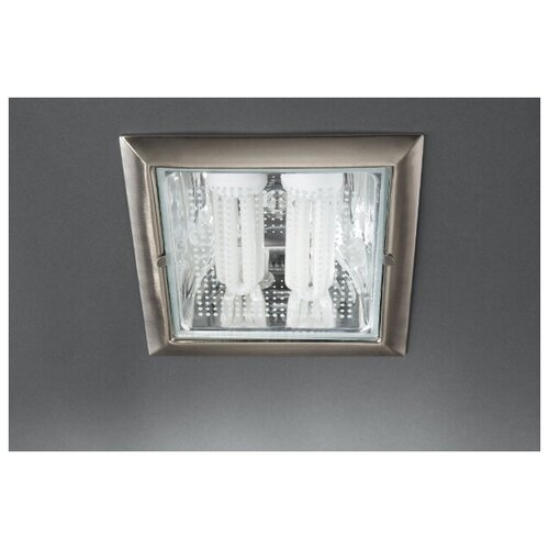 Встраиваемый спот VETA recessed nickel 2x14W Massive 59796/17/10