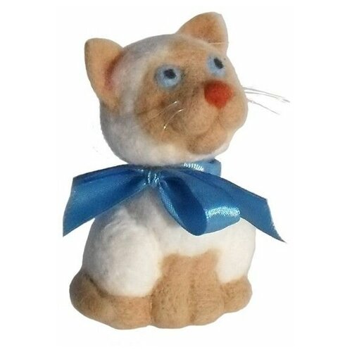 ВЛ-013 Набор для валяния 'Котик Томас', 10*6 см, 'Семицветик'