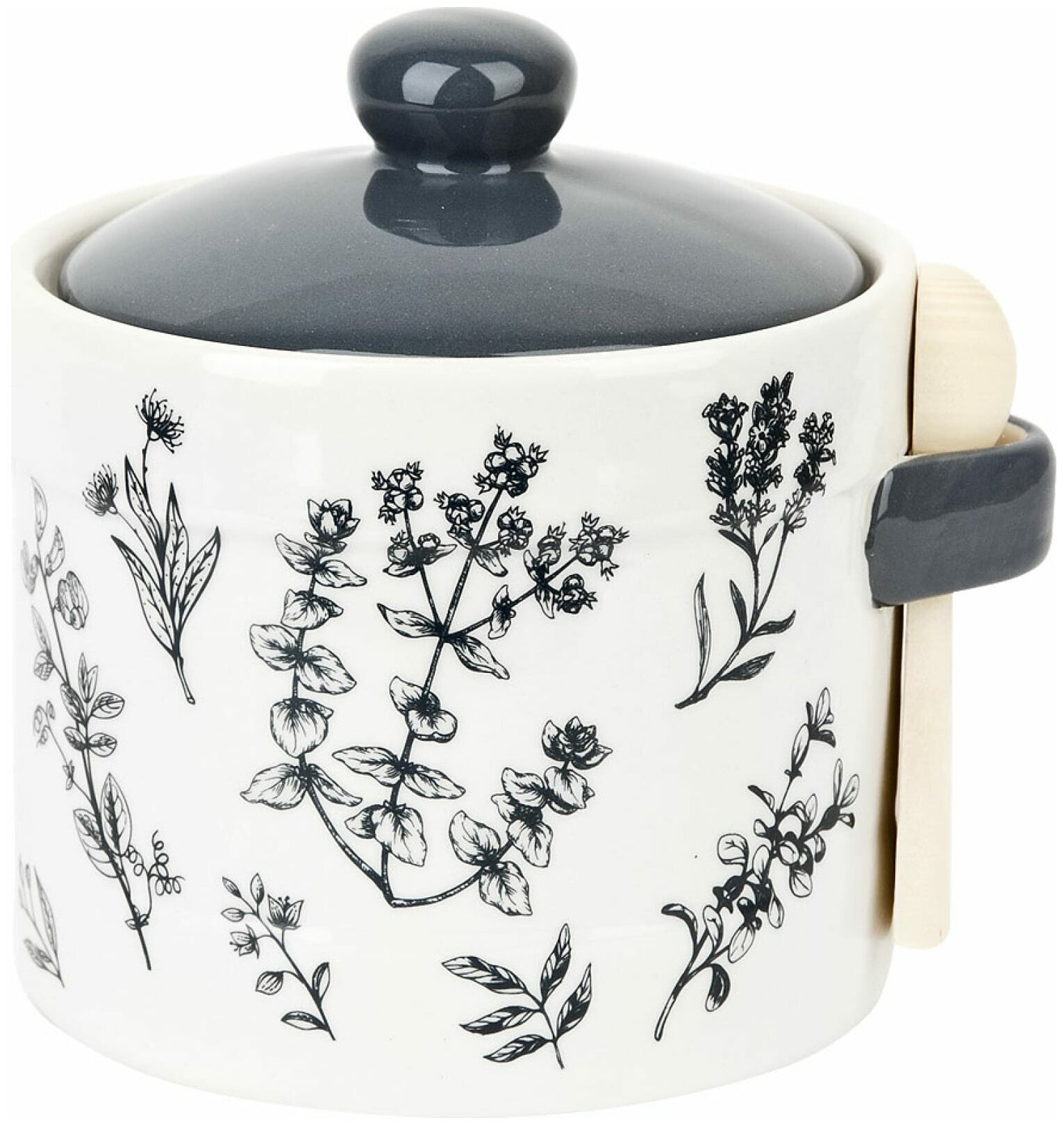 фото Dolomite Банка для сыпучих продуктов с клипсой Gourmet