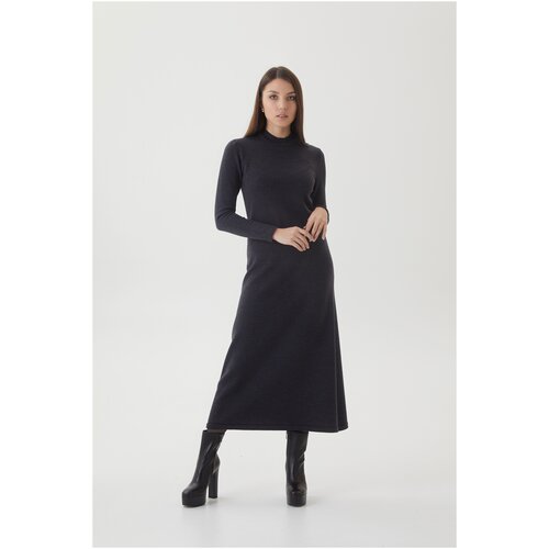 фото Платье midi rc серое s red cardigan
