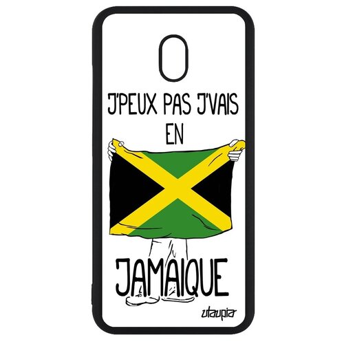 фото Защитный чехол для // xiaomi redmi 8a // "еду на ямайку" флаг государственный, utaupia, белый