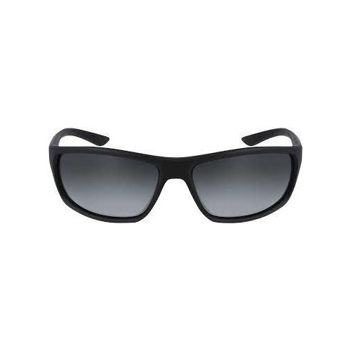 Солнцезащитные очки NIKE, прямоугольные, оправа: пластик, для мужчин, черный