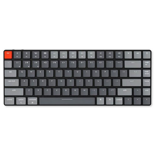 клавиатура игровая keychron qmk q3 tkl knob алюминиевый корпус rgb подстветка barebone синий Клавиатура Keychron K3 RGB Blue Switch K3E2