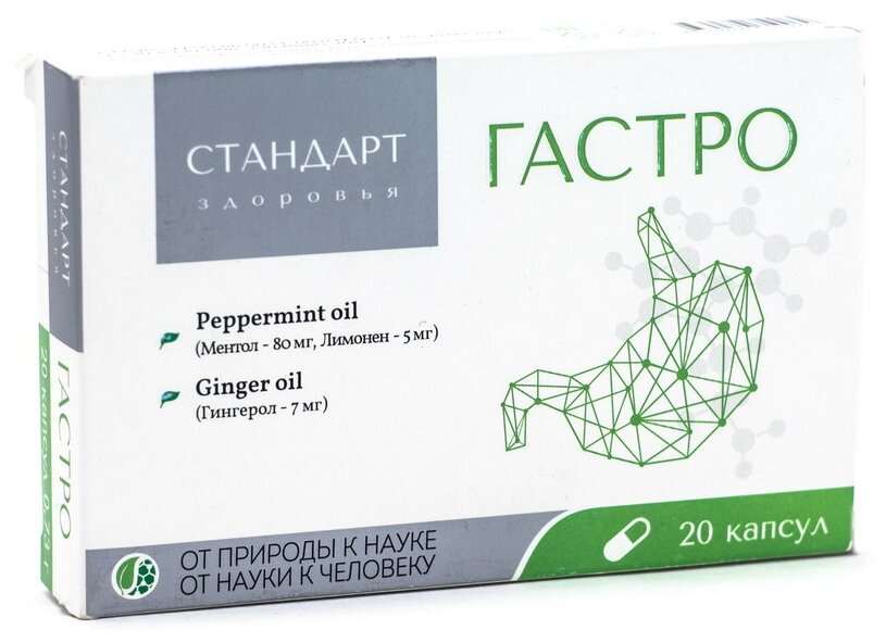 Стандарт здоровья Гастро капс.