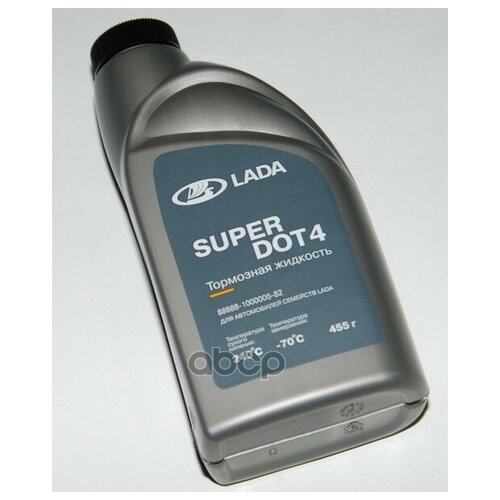 Жидкость Тормозная Lada Super Dot4 455гр Lada Imagе LADA арт. 88888100000582