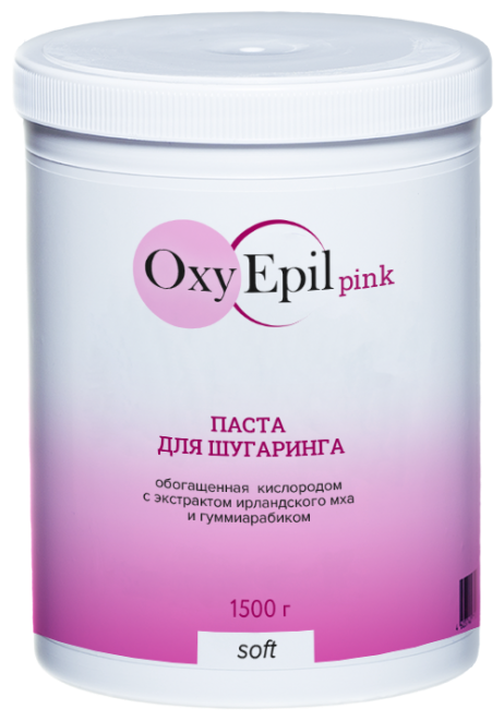 OxyEpil Паста для шугаринга с ароматом вишни Pink Soft 1500 мл 1500 г мягкая