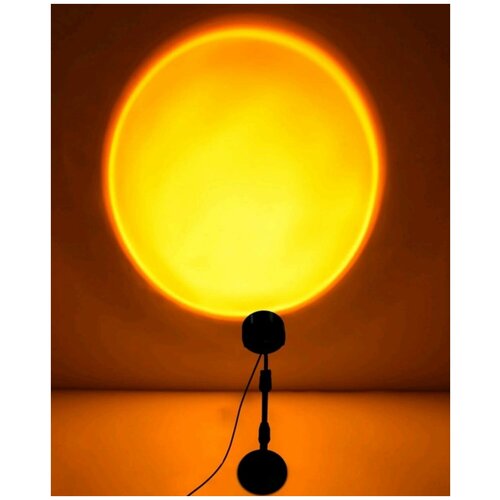 Светильник декоративный, светильник проектор заката 4 цвета, декоративная лампа для съемок фото и видео, креативная лампа для фотосессии