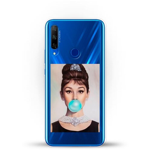 фото Силиконовый чехол одри на honor 9x premium andy & paul