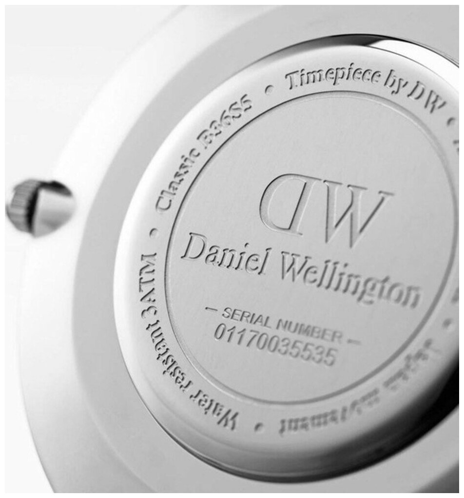 Наручные часы Daniel Wellington Classic, серебряный — фото 1