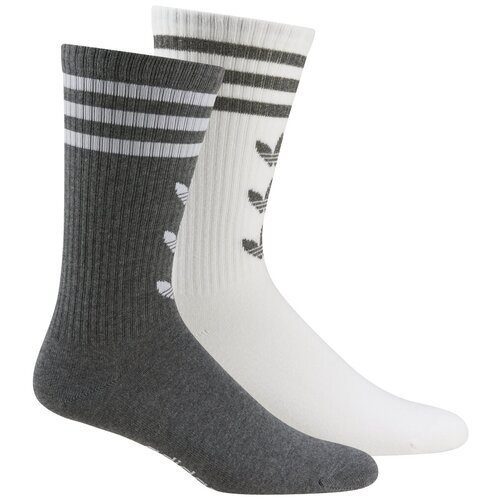 фото Носки 2 пары adidas trefoil crew socks 2p l мужчины