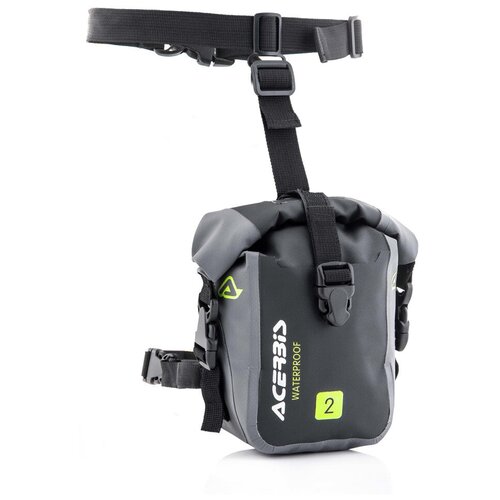 фото Сумка acerbis, серый, черный
