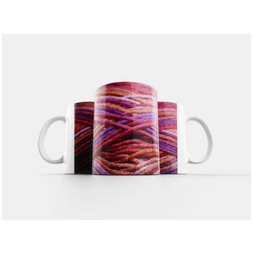 фото Кружка "шерсть, рукоделие, хобби" 320 мл lotsprints